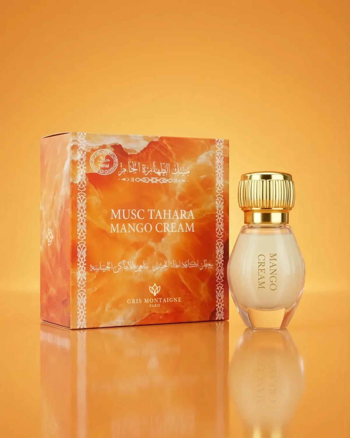 Musc Tahara Mango Cream de Gris Montaigne, étui et flacon