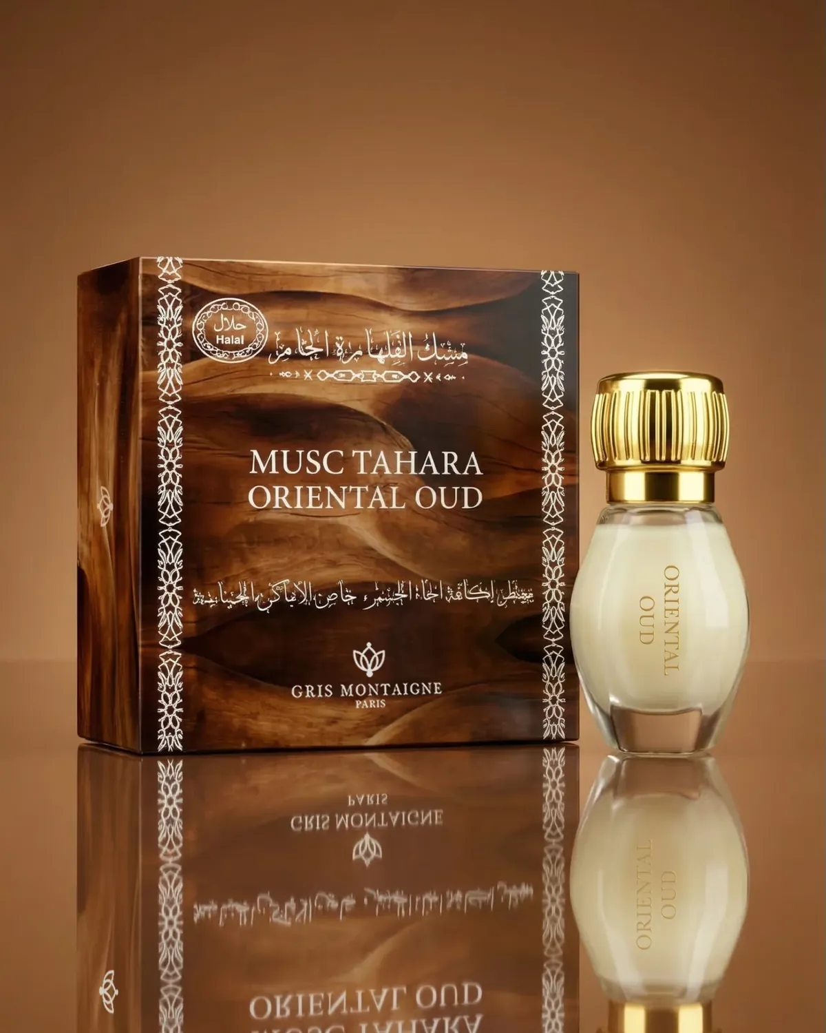 Musc Tahara Oriental Oud de Gris Montaigne, étui et flacon